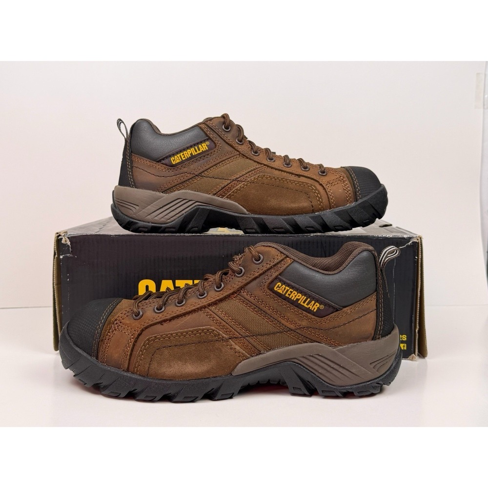 Cat Argon CT Oxford Men's Size 8 Composite Toe Dark Brown P89957